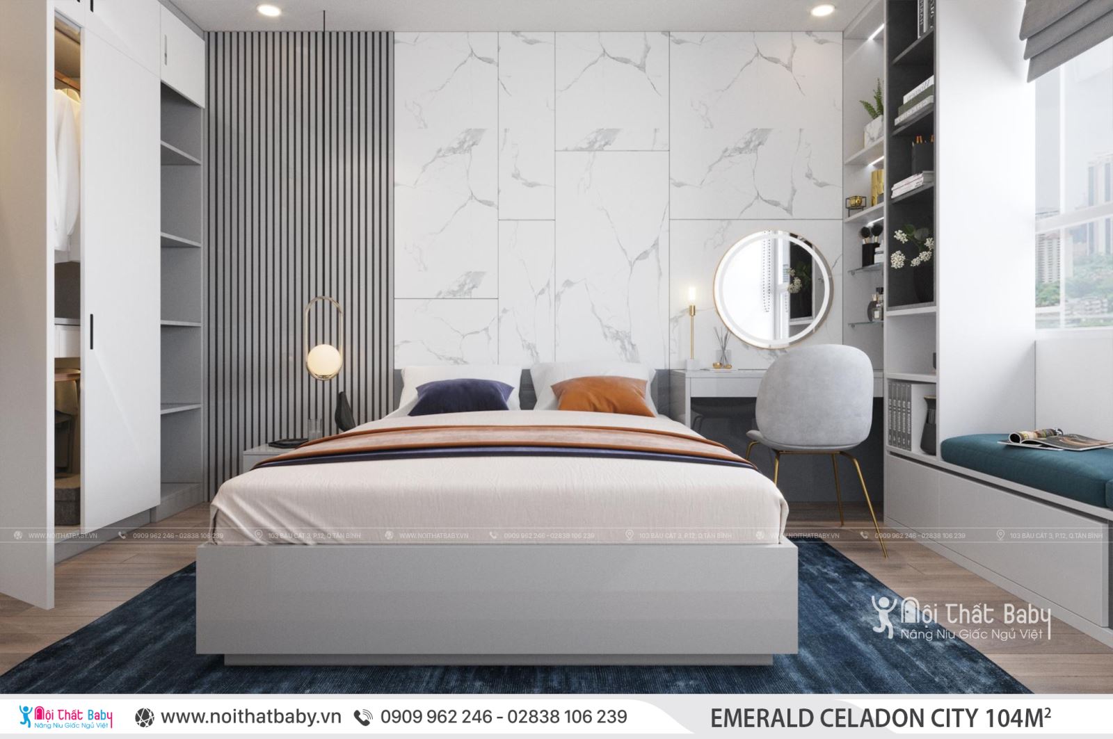 Tổng hợp các mẫu thiết kế nội thất Chung cư Emerald Celadon City